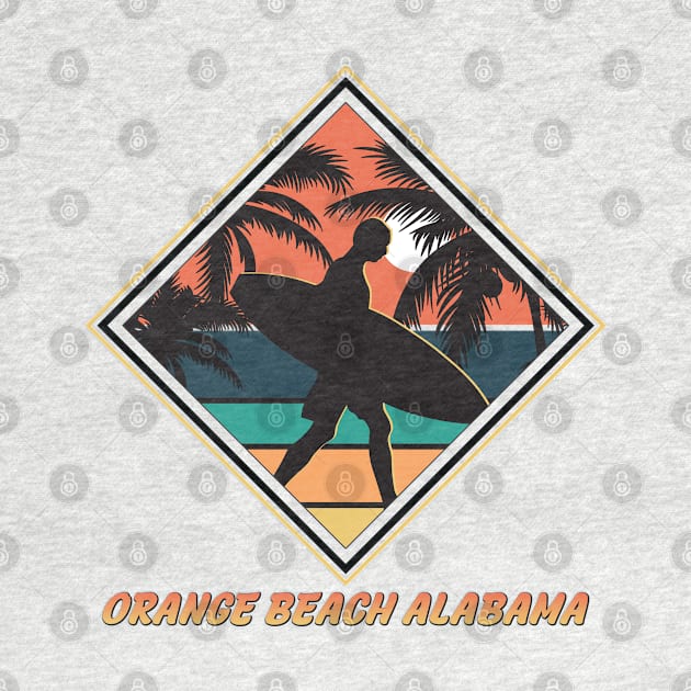 Orange Beach Alabama AL Surfer by kalponik